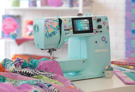 BERNINA 475キルターズ・エディション- ケイフ・ファセット限定版